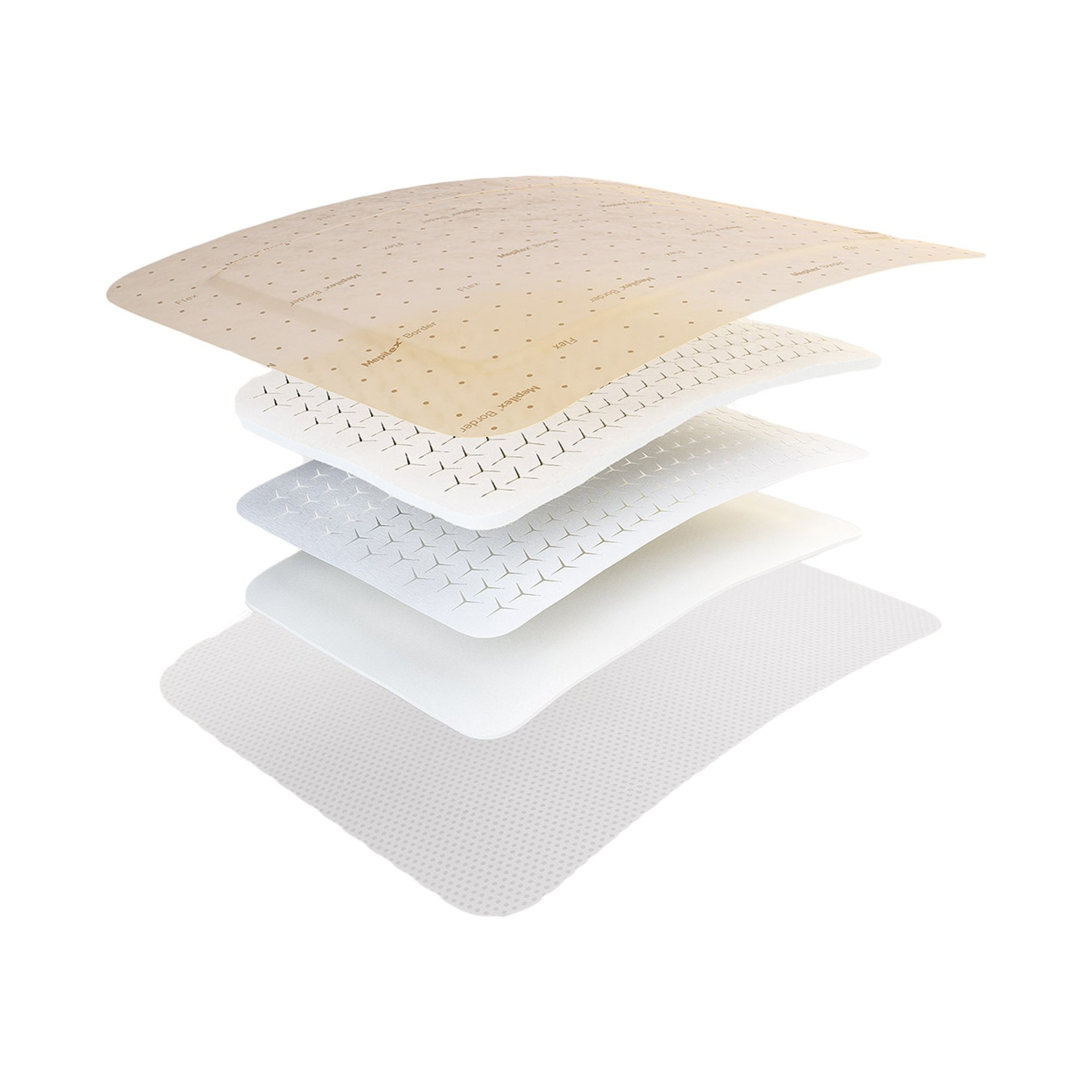 Molnlycke Mepilex Border Flex Soft Silicone Foam Dressing 6″ x 6″ Molnlycke Mepilex Border Flex Soft Silicone Foam Dressing 6″ x 6″