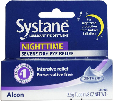 Systane Nighttime Lubricant Eye Ointment – 3.5 g