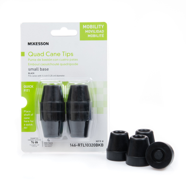McKesson Small Base Quad Cane Tips