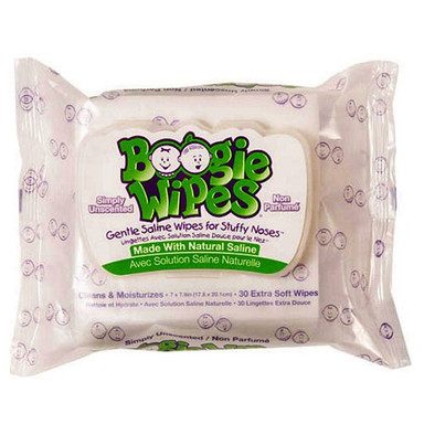Boogie Wipes Saline Nose Wipes