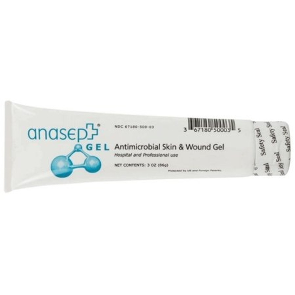 Anasept Antimicrobial Skin & Wound Gel, 3 oz