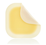 DermaRite DermaFilm Thin Hydrocolloid Wound Dressing with Border 2″ x 2″