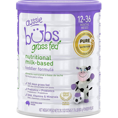 Aussie Bubs Grass-Fed Milk Toddler Formula