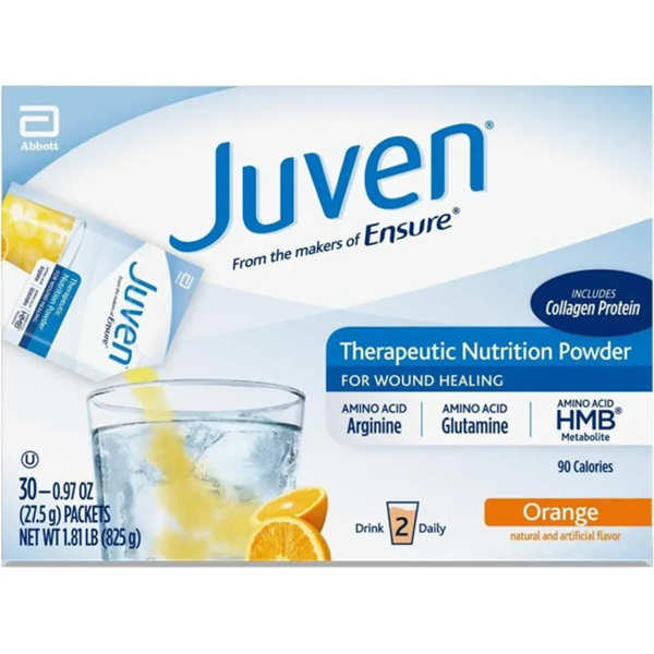 Juven Therapeutic Nutrition Powder Orange – Supports Wound Healing
