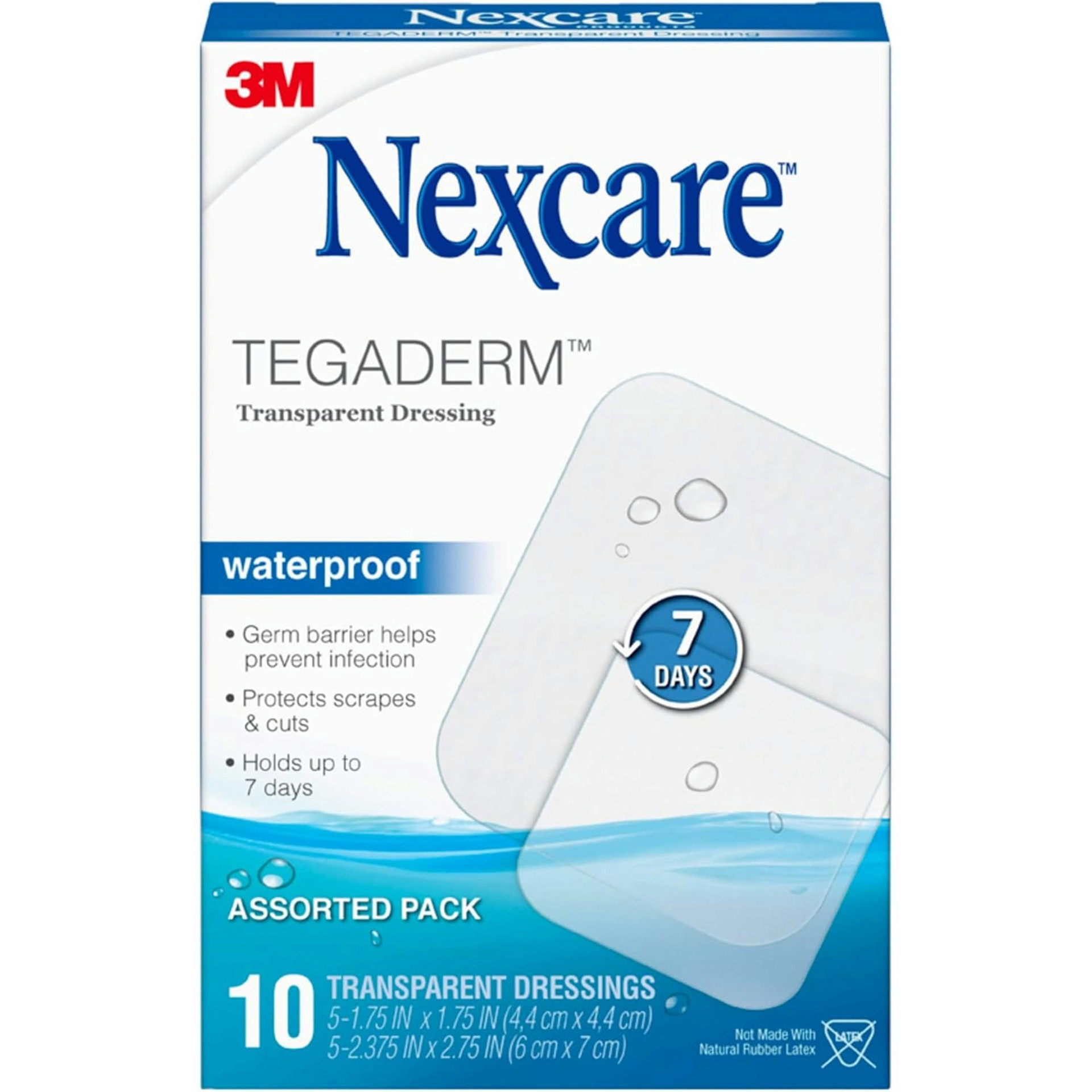 Nexcare Tegaderm Waterproof Transparent Dressing Nexcare Tegaderm Waterproof Transparent Dressing