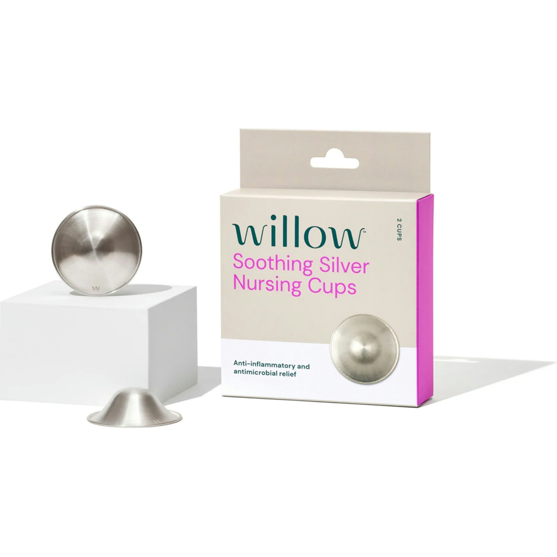 Willow Soothing Silver Nursing Cups Willow Soothing Silver Nursing Cups