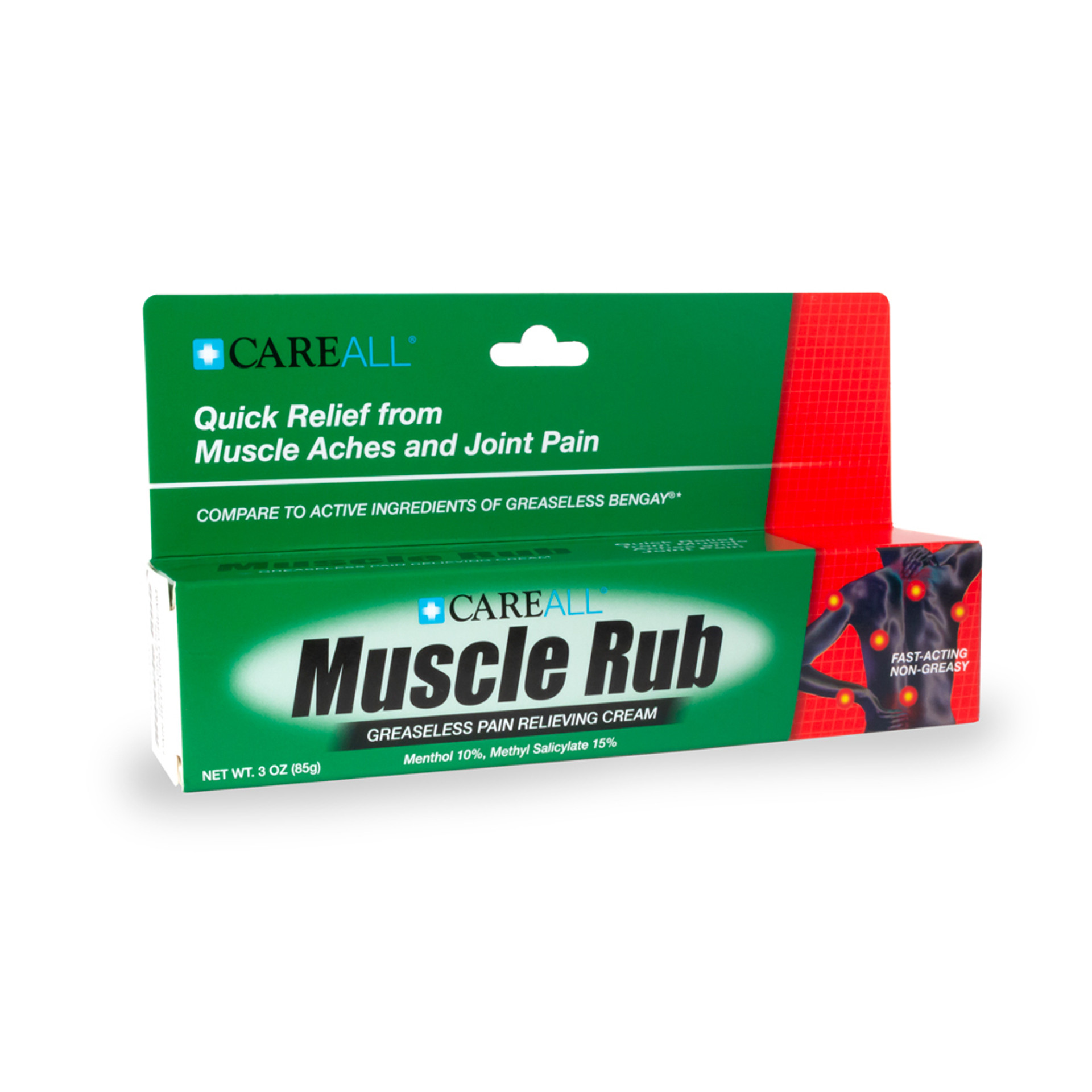 CareAll Muscle Rub Ultra Strength Topical Pain Relief Cream-mus3-muscle-rub-angled__63882 CareAll Muscle Rub Ultra Strength Topical Pain Relief Cream
