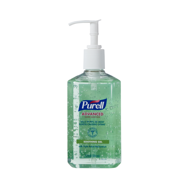 Purell® Advanced Hand Sanitizer with Aloe 12 oz Pump