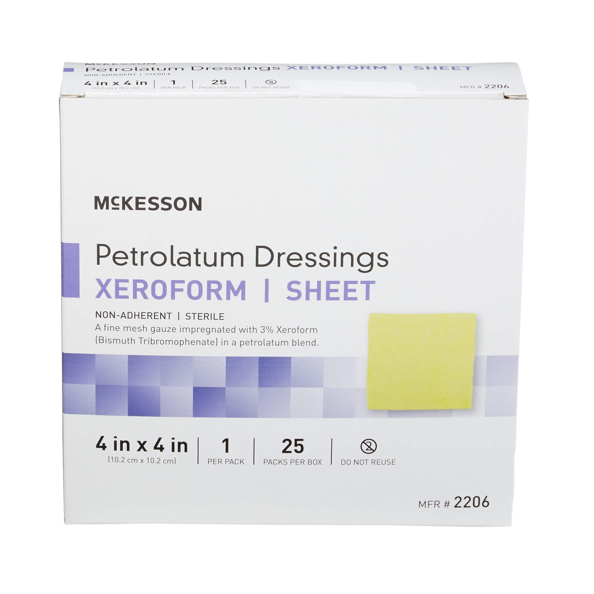 McKesson Xeroform Petrolatum Dressing McKesson Xeroform Petrolatum Dressing