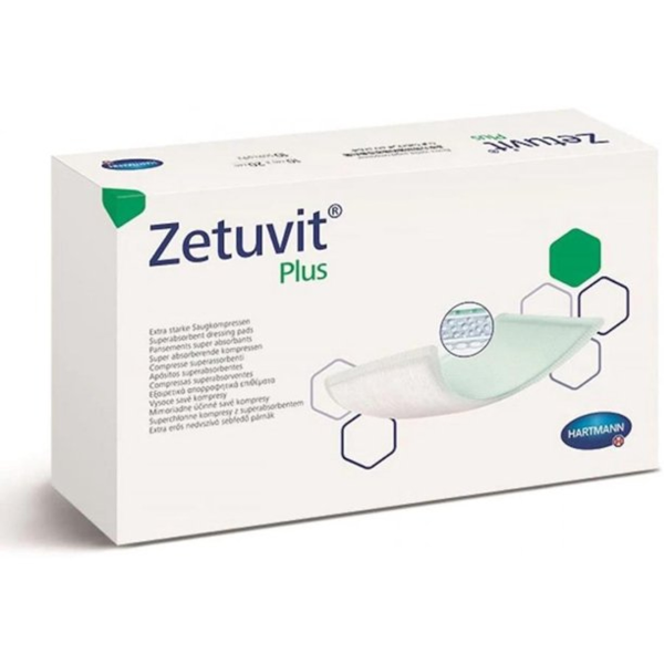 Zetuvit Plus Superabsorbent Dressing 6″ x 8″
