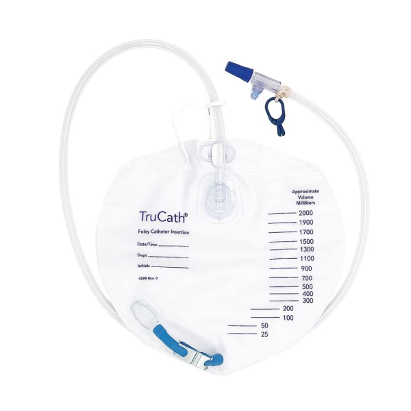 HR Healthcare TruCath Night Drainage Bags 2000 ml Sterile