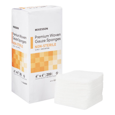 McKesson Premium Woven Gauze Sponges