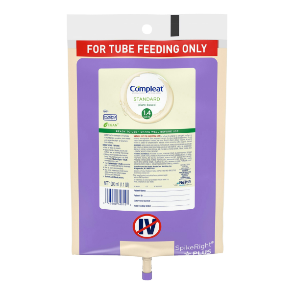 Compleat Standard 1.4 Cal Tube Feeding Formula