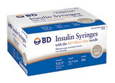 Lo-Dose U-100 Insulin Syringes Ultra-Fine Needle by embecta Medical II LLC