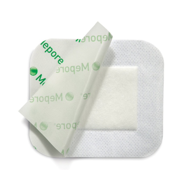 Mepore Adhesive Dressing, 3.6 X 8"