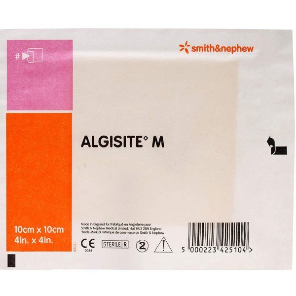 AlgiSite M Calcium Alginate Wound Dressing, 6 X 8"