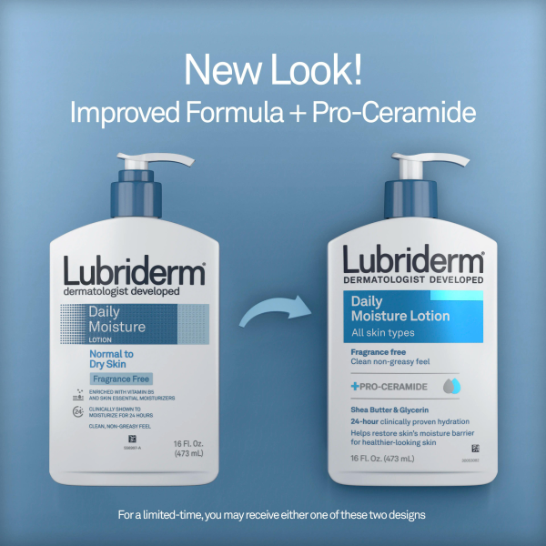 Lubriderm Daily Moisture Lotion Plus Pro-Ceramide