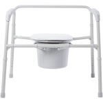 McKesson Bariatric Folding Steel Frame Commode