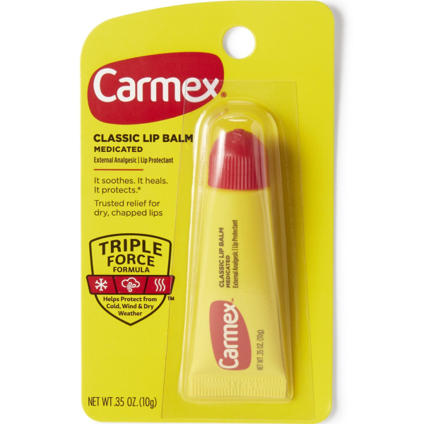 Carmex Classic Medicated Lip Balm Tube