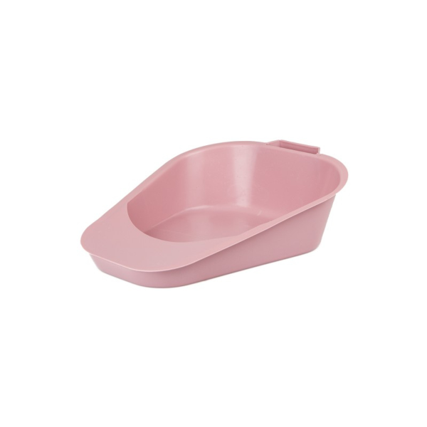 Medegen Female Fracture Bedpan, Dusty Rose