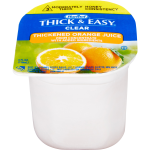 Hormel Thick & Easy Clear Thickened Beverage, Honey Consistency, Moderately Thick, Orange Juice