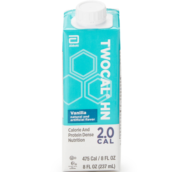 TWOCAL HN Oral Supplement/Tube Feeding Formula, 8 oz. Carton, Vanilla