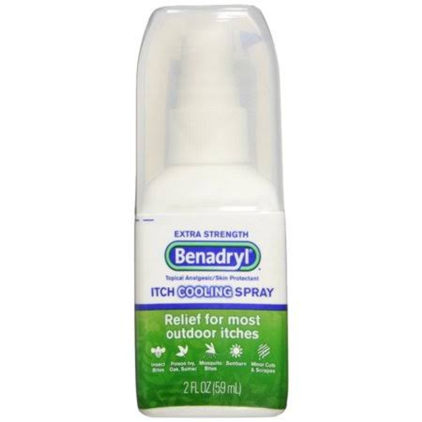 Benadryl Extra Strength Itch Cooling Spray, 2 oz.