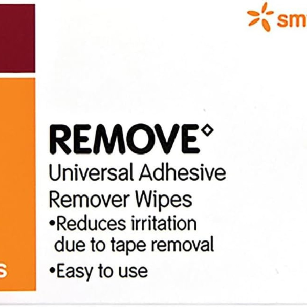 Remove Adhesive Remover Wipe, 2.5 X 2.5'