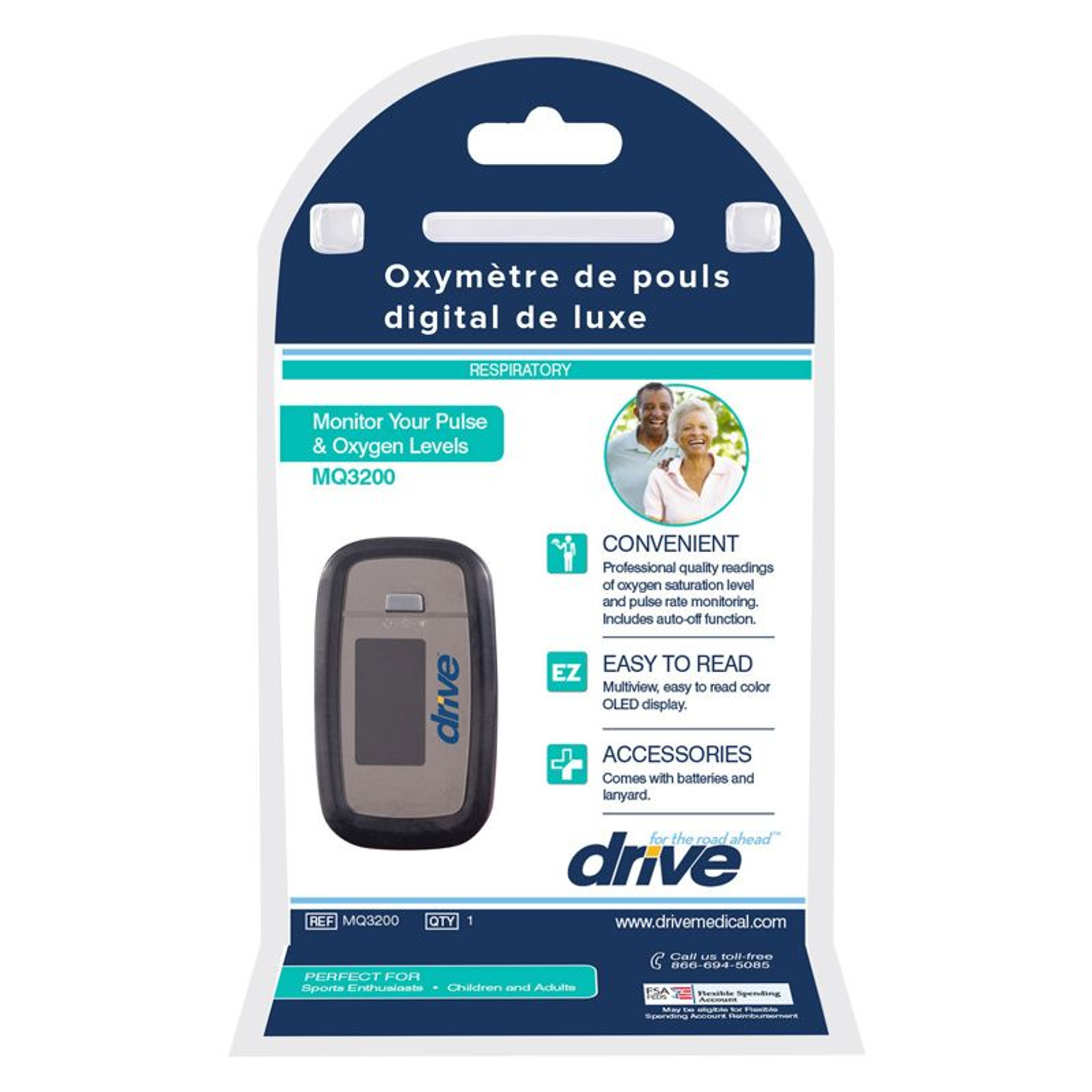 Drive View SpO2 Finger Pulse Oximeter Drive View SpO2 Finger Pulse Oximeter