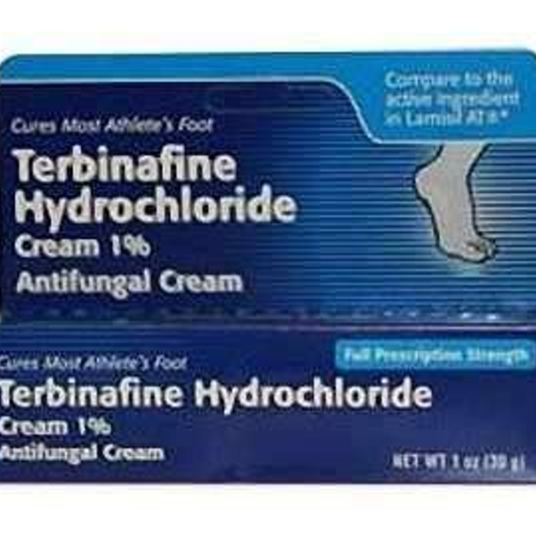 Taro Terbinafine Hydrochloride Antifungal Cream, 1% Strength, 1 oz.