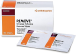 Remove Adhesive Remover Wipe, 2.5 X 2.5'