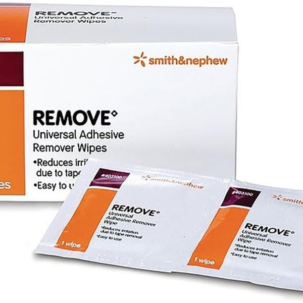 Remove Adhesive Remover Wipe, 2.5 X 2.5'