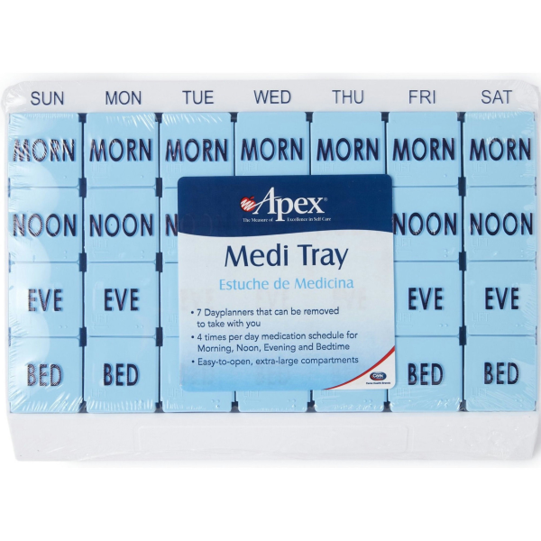  Apex Medi Tray Pill Organizer