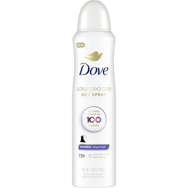Dove Advanced Care Invisible Antiperspirant Dry Spray