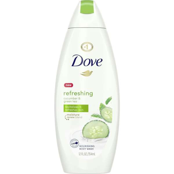 Dove Refreshing Body Wash with Cucumber and Green Tea