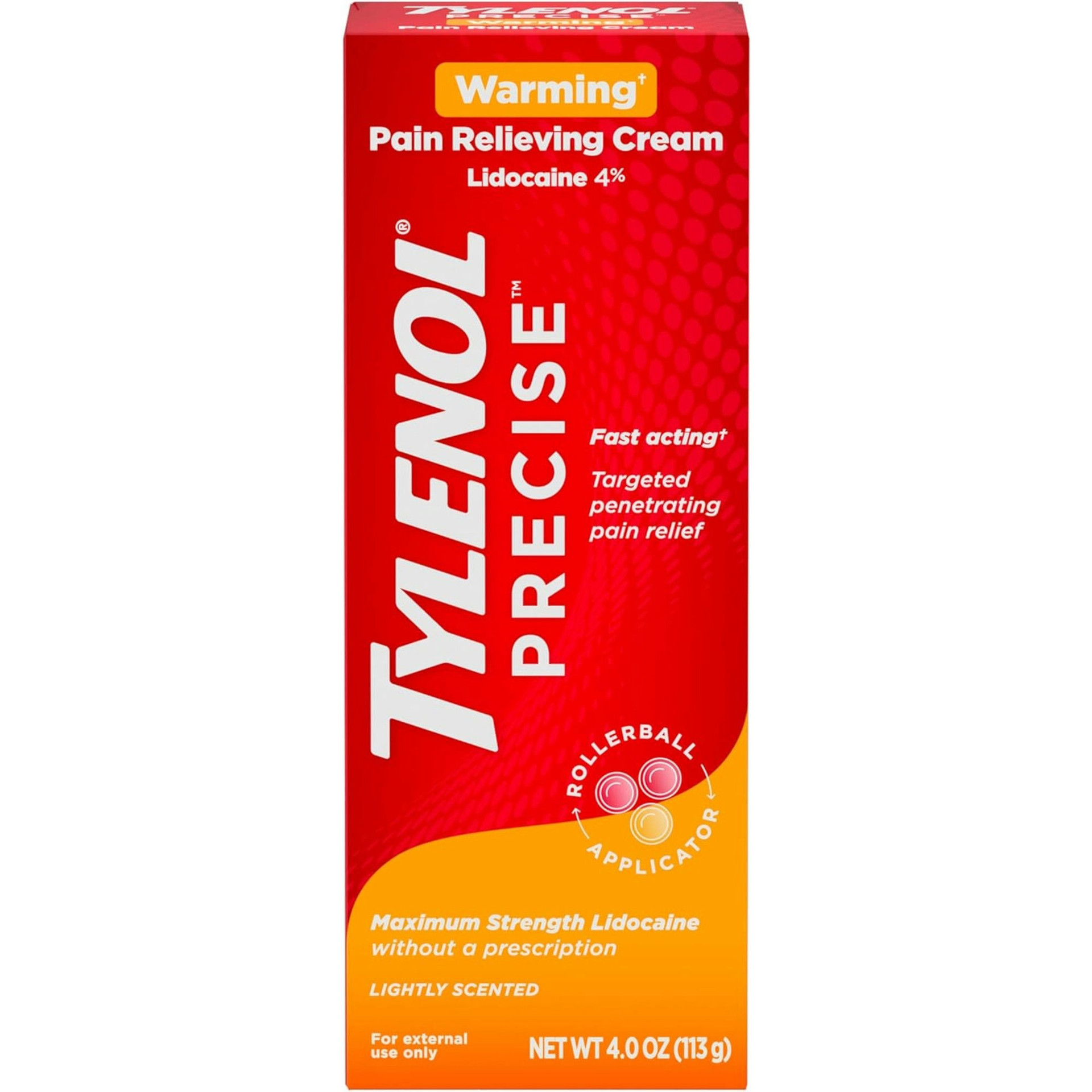 Tylenol Precise Warming Pain Relieving Cream Tylenol Precise Warming Pain Relieving Cream