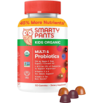 SmartyPants Kid's Organic Multi & Probiotics Multivitamin Gummies