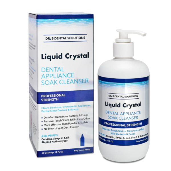 Dr. Berland's Cleanadent Liquid Crystals Denture Cleanser