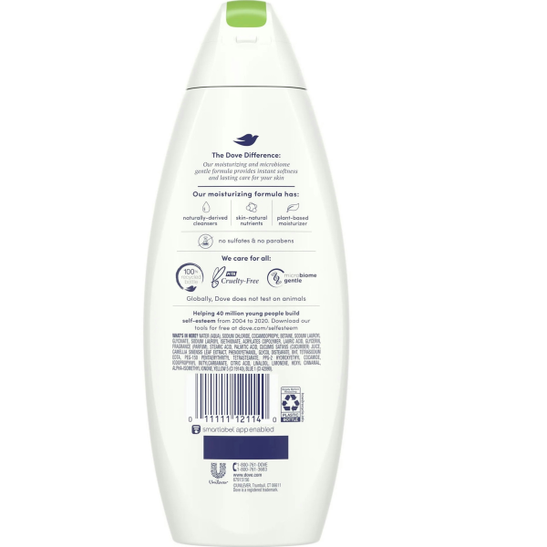 Dove Refreshing Body Wash with Cucumber and Green Tea