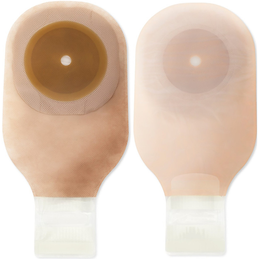 IMG_8616 Ostomy Pouch Premier™ One-Piece System 12 Inch Length Flat, Trim to Fit Up to 2-1/2 Inch Stoma Drainable Holister #8331 - Image 1