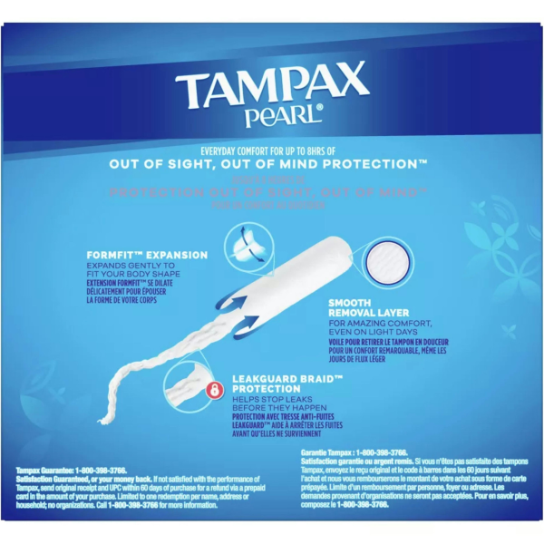 Tampax Pearl Triple Pack Super/Super Plus/Ultra Tampons