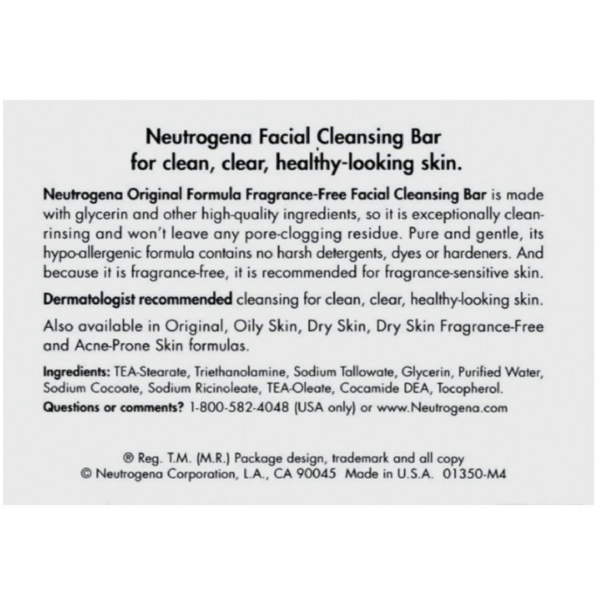 Neutrogena Original Formula Transparent Facial Bar