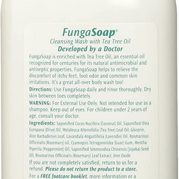 Tea Tree Ultimates Funga Soap Cleansing Wash Enriched with Tea Tree Oil, 13.5 oz.
