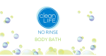 CleanLife No-Rinse Body Bath Concentrated Formula