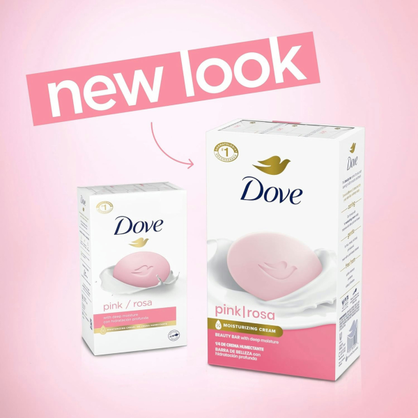 Dove Pink Beauty Bar for Deep Moisture