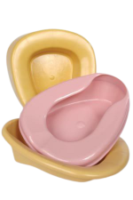Medegen Female Fracture Bedpan, Dusty Rose
