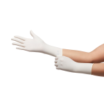 Surgical Glove McKesson Perry® Performance Plus Size 7.5 Sterile Latex Standard Cuff Length Smooth Cream Chemo Tested