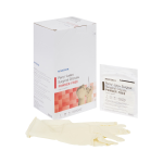 Surgical Glove McKesson Perry® Performance Plus Size 7.5 Sterile Latex Standard Cuff Length Smooth Cream Chemo Tested