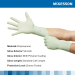 Surgical Glove McKesson Perry® Performance Plus Size 6 Sterile Polyisoprene Standard Cuff Length Smooth Green Chemo Tested