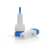 Safety Lancet McKesson 23 Gauge Retractable Push Button Activation Finger